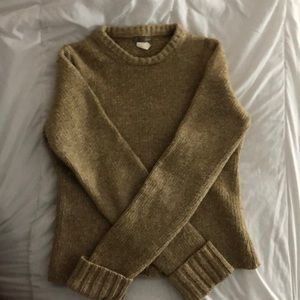 J crew beige women’s sweater